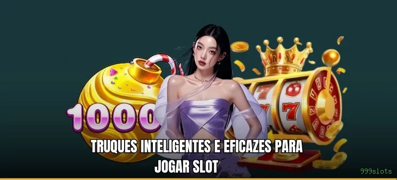 Imagem promocional da 999slots mostrando a plataforma e suas vantagens
